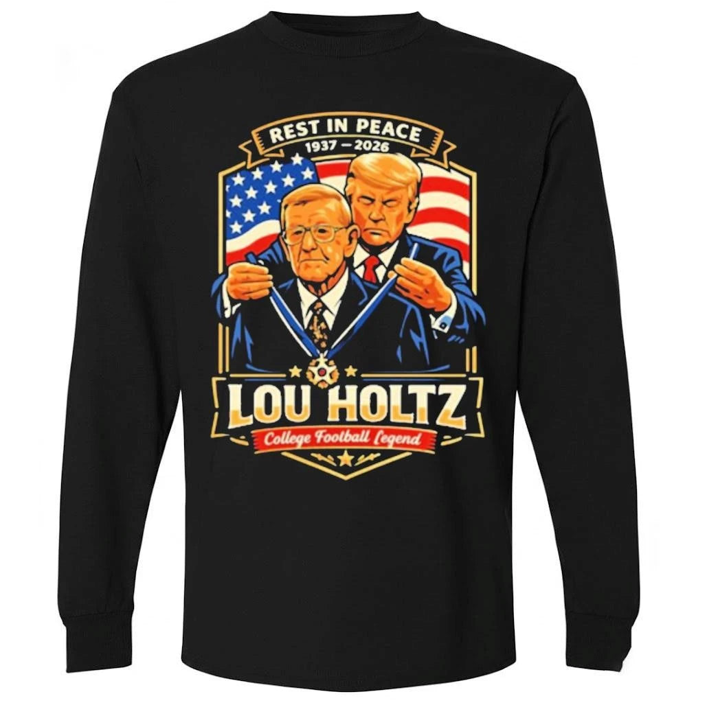 Rest In Peace 1937-2026 Lou Holtz College Football Legend Shirt