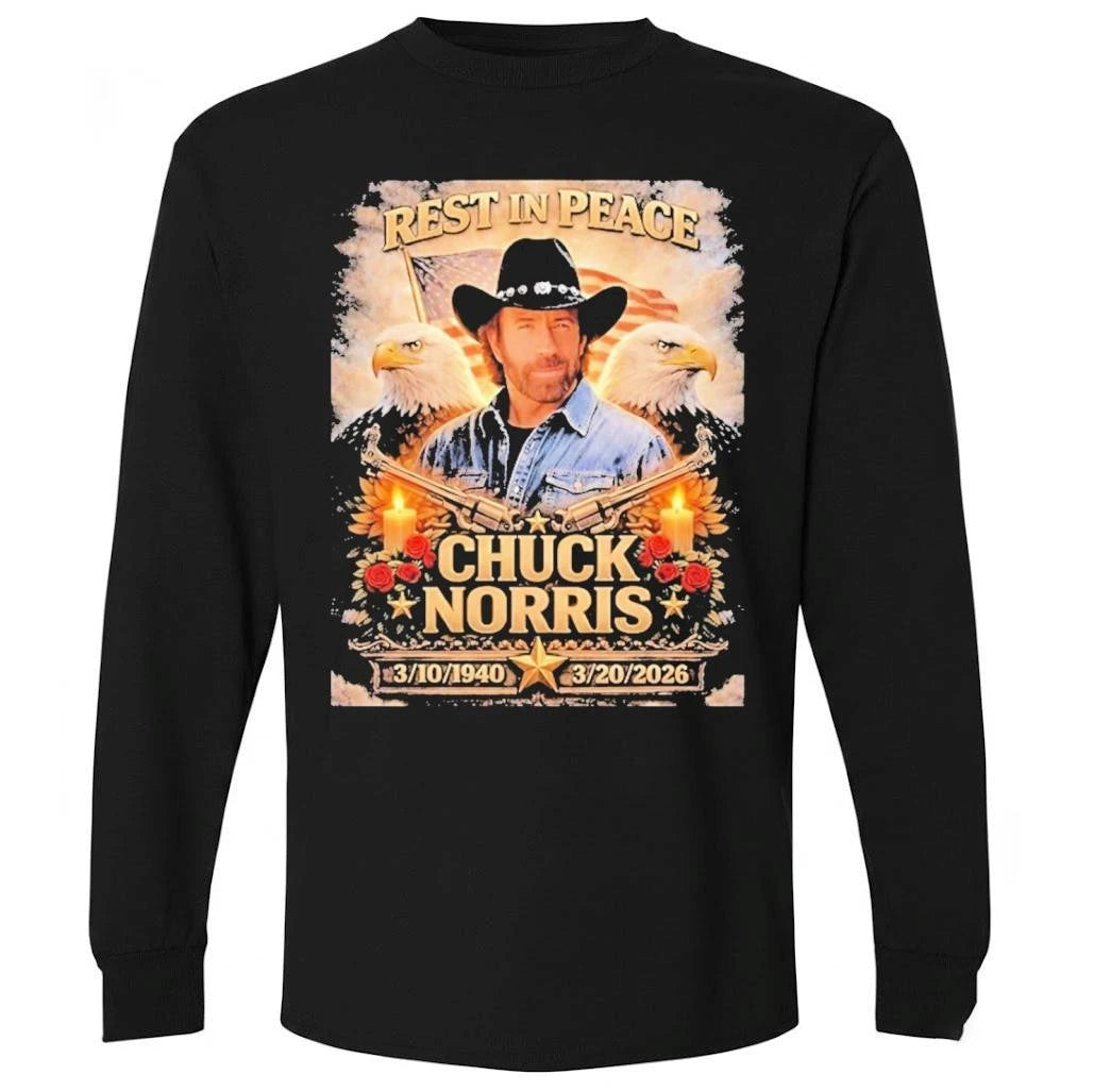 Rest In Peace RIP Chuck Norris RIP 1940-2026 Shirt