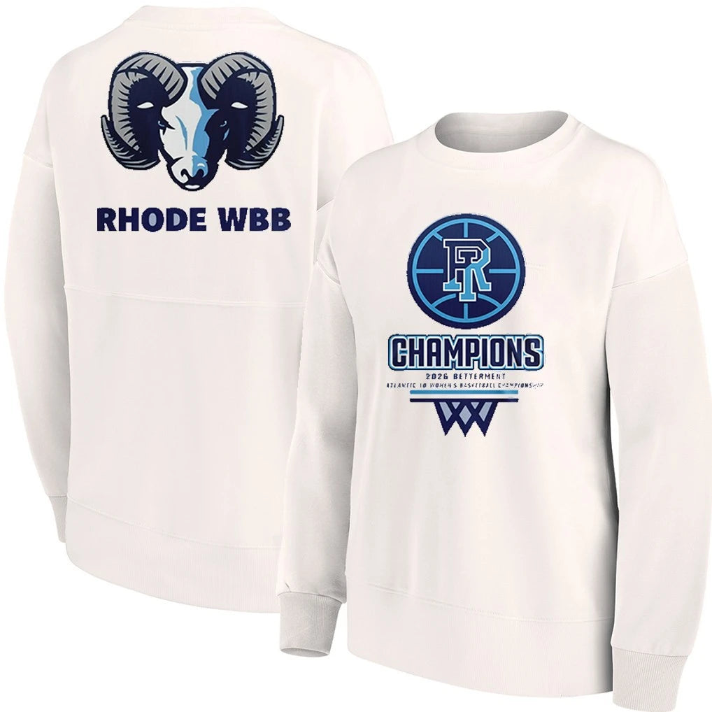 Rhode Island Rams 2026 Betterment Atlantic 10 Women’s Basketball Championship T-Shirt