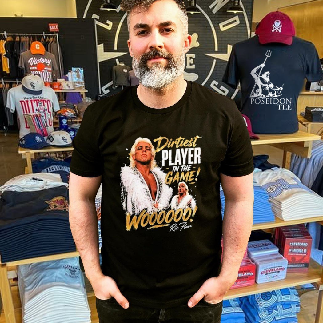 Ric Flair Dirtiest Player In The Game Woo T-shirt