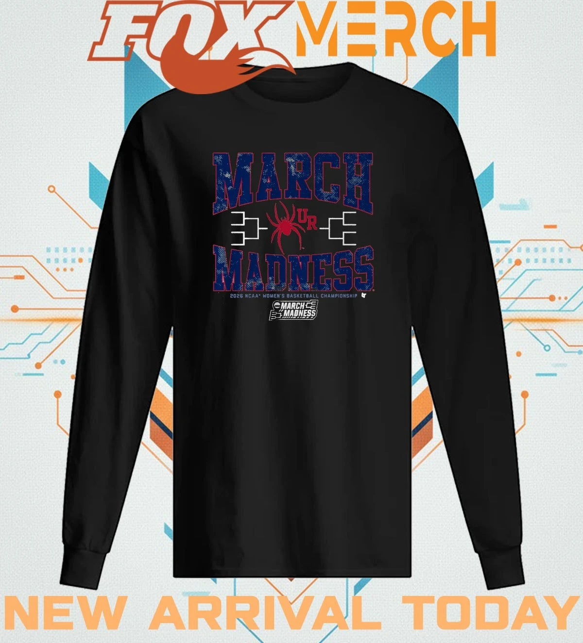 Richmond Spiders 2026 NCAA Women’s Basketball Championship March Madness t-shirt