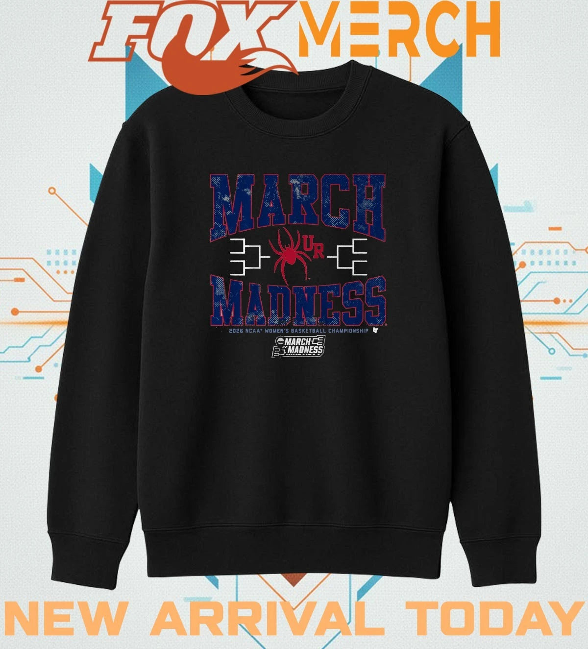 Richmond Spiders 2026 NCAA Women’s Basketball Championship March Madness t-shirt