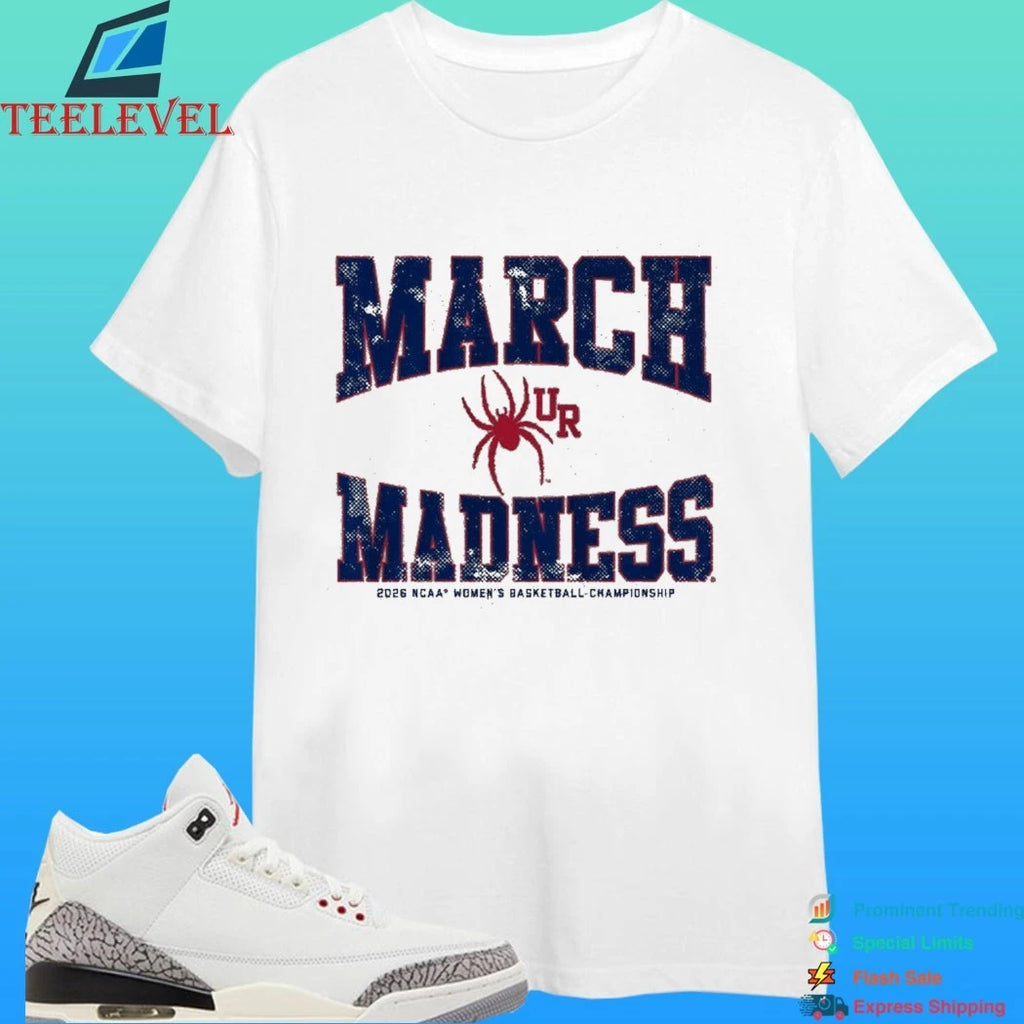 Richmond Spiders Wbb 2026 March Madness Shirt