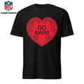 Riot Fest GO AWAY HEART Valentine 2026 Shirt