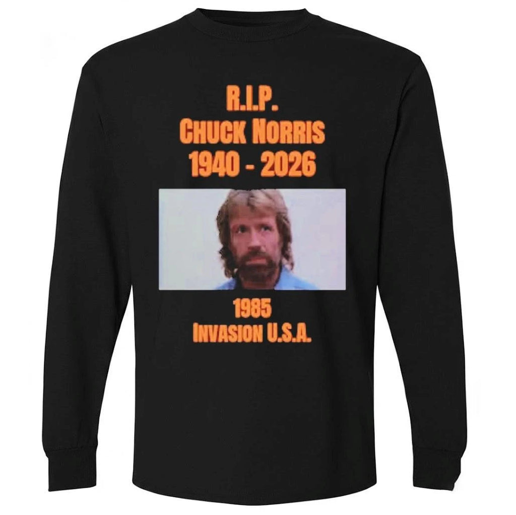 RIp Chuck Norris 1940-2026 Invasion USA 1985 Shirt