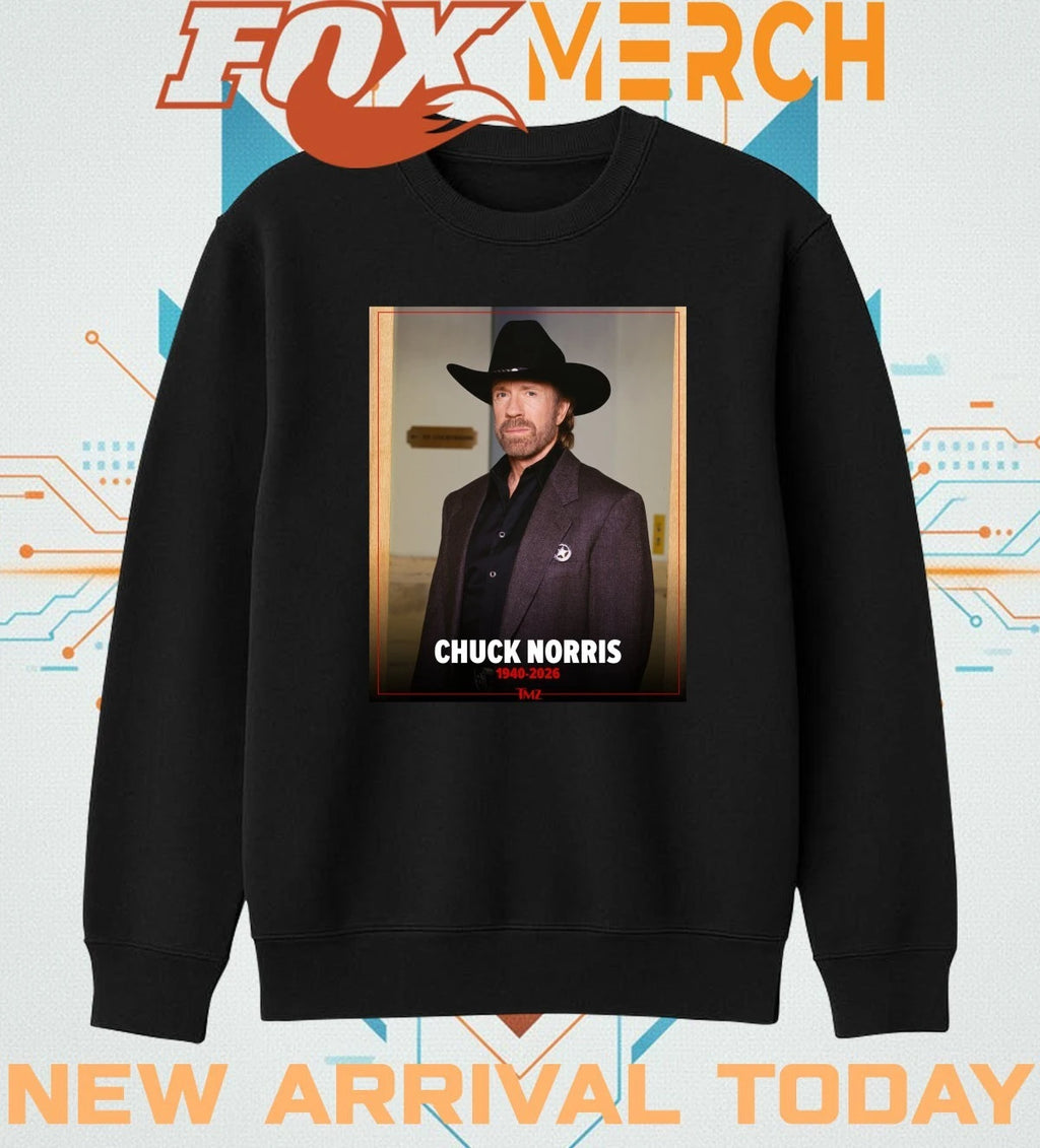 Rip Chuck Norris 1940-2026 t-shirt