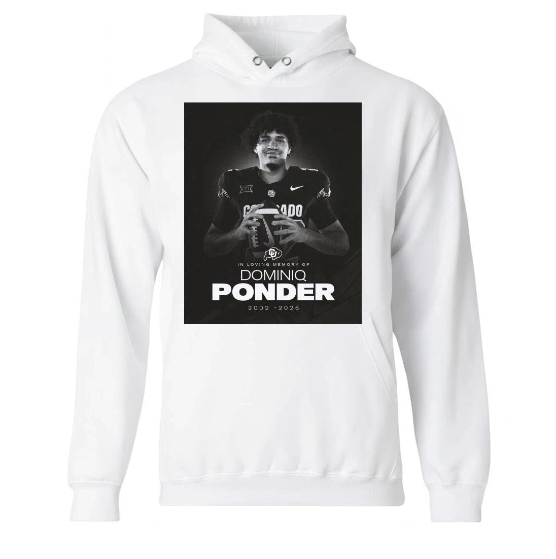 RIP Dominiq Ponder 2002-2026 Colorado Buffaloes In Loving Memory Shirt