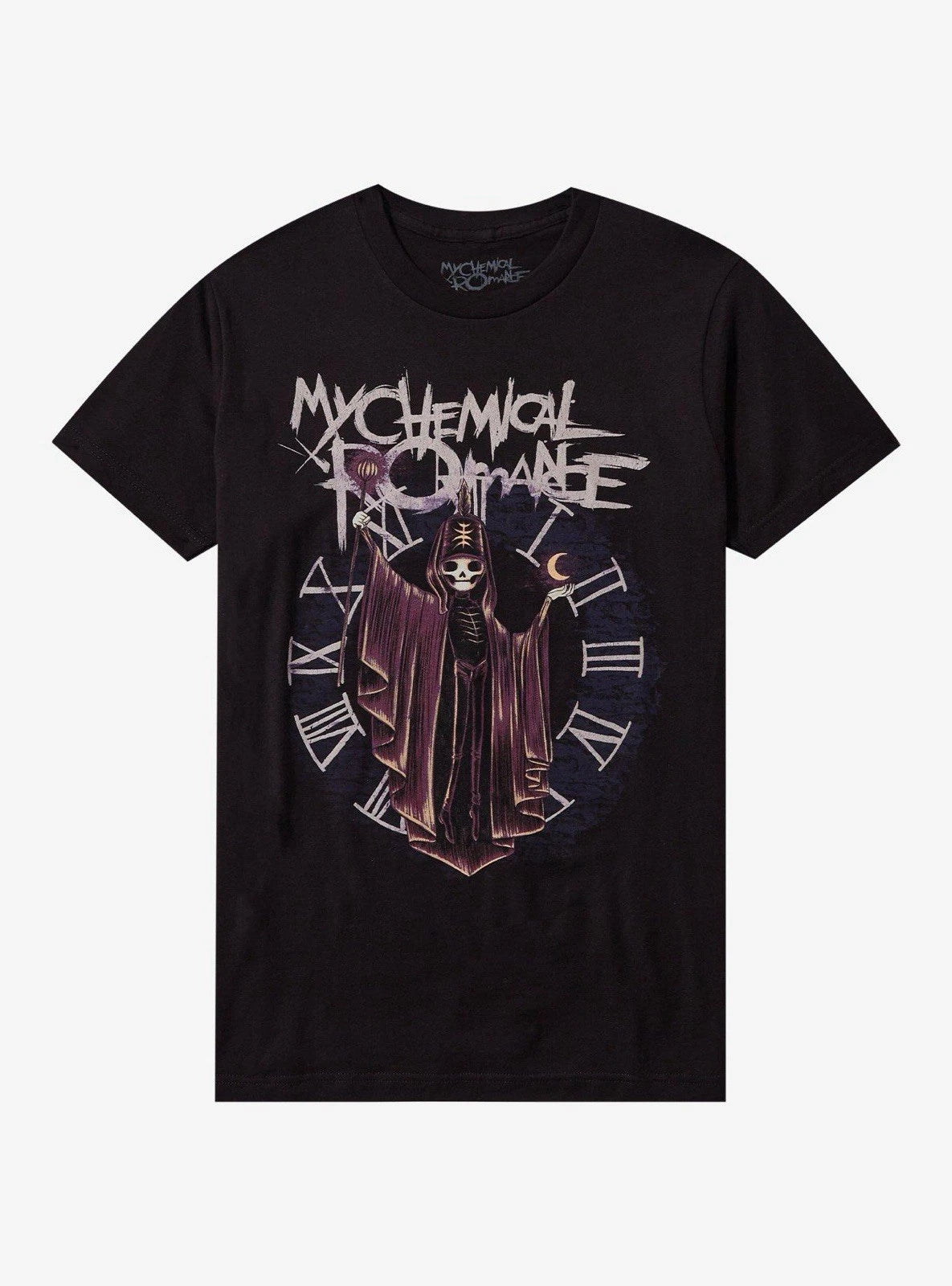 My Chemical Romance Pepe Clock T-Shirt MCR Rock Band Size M RARE