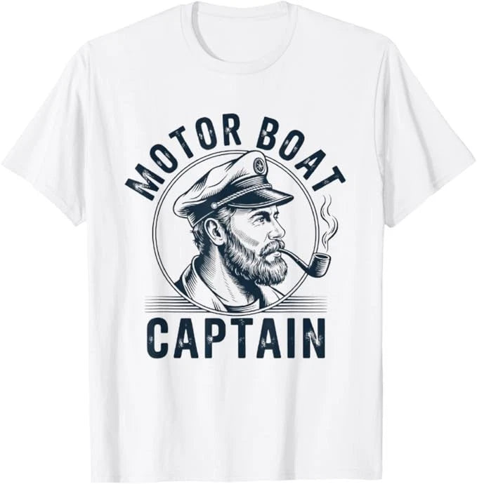 Motor Boat Captain T-Shirt