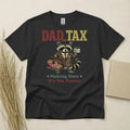 Dad Tax T Shirt Funny Fathers Day Birthday Gift For Dad Raccoon Heavy Cotton Tee