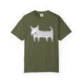 Doodle Dog T-shirt | Cute Hand-Drawn Puppy Tee I Kawaii Dog Tee Women's Shirt