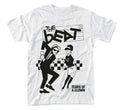 The Beat (ska) 'TEARS OF A CLOWN' - NEW MEN White T Shirt - Official SALE PRICE