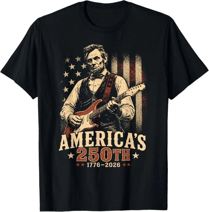 250 Anniversary USA 4th of July Patriotic Men 250 American T-Shirt