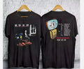 Rush Power Windows Tour 1985 T-Shirt Black Band Concert 80s