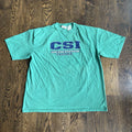 Vtg 2003 CSI Crime Scene Investigation Tee Tacoma Mens XL Green Levi Signature
