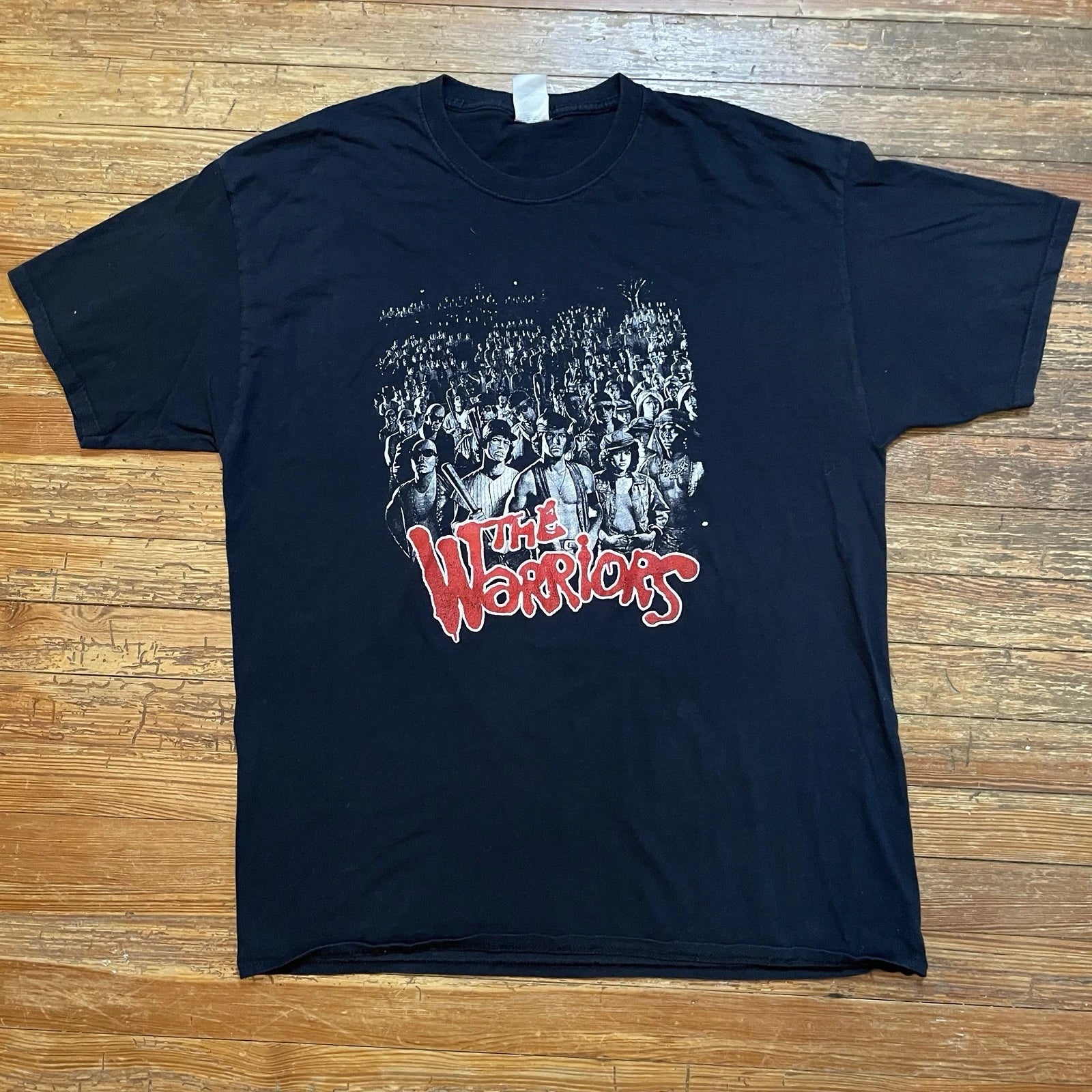 Vintage The Warriors Shirt Size XL Movie Promo Y2K Action New York Gangs Horror