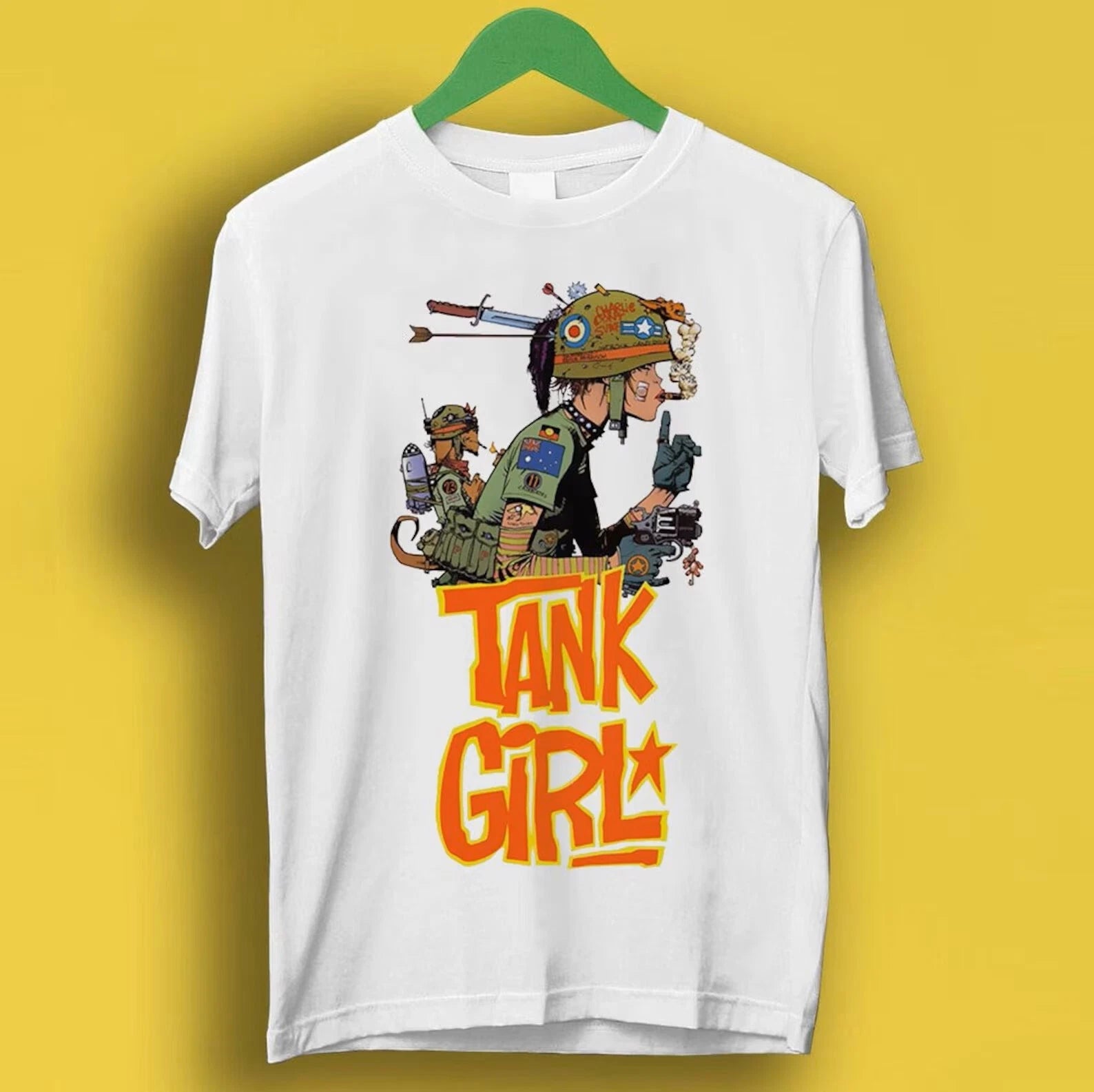 Tank Girl Feminist Charlie Don't Surf Meme Gift Funny Tee Style T Shirt 2207