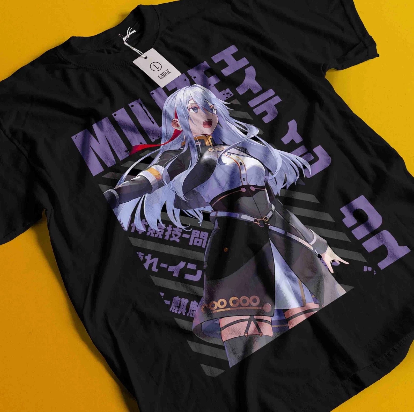 Eighty Six Shirt 86 Anime Tshirt Shin T-Shirt Lena Tee Raiden Anju Kurena Theo