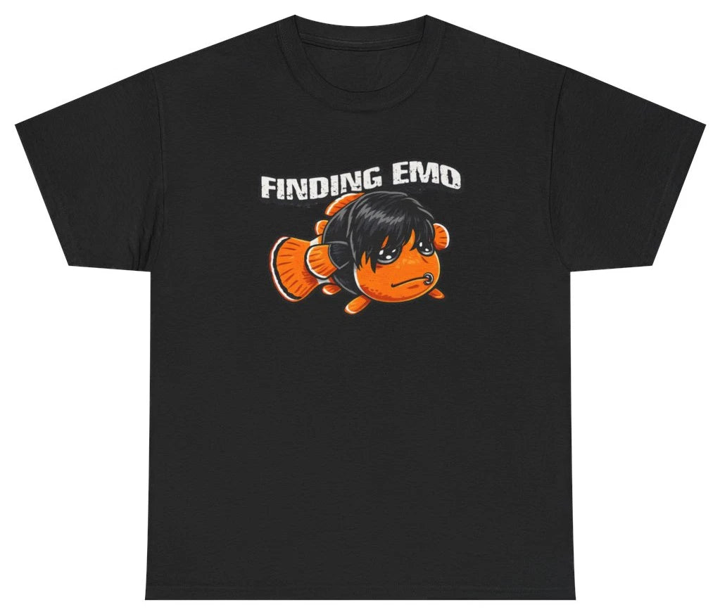 Finding Emo Tee T Shirt Funny Sarcastic Humor Tee