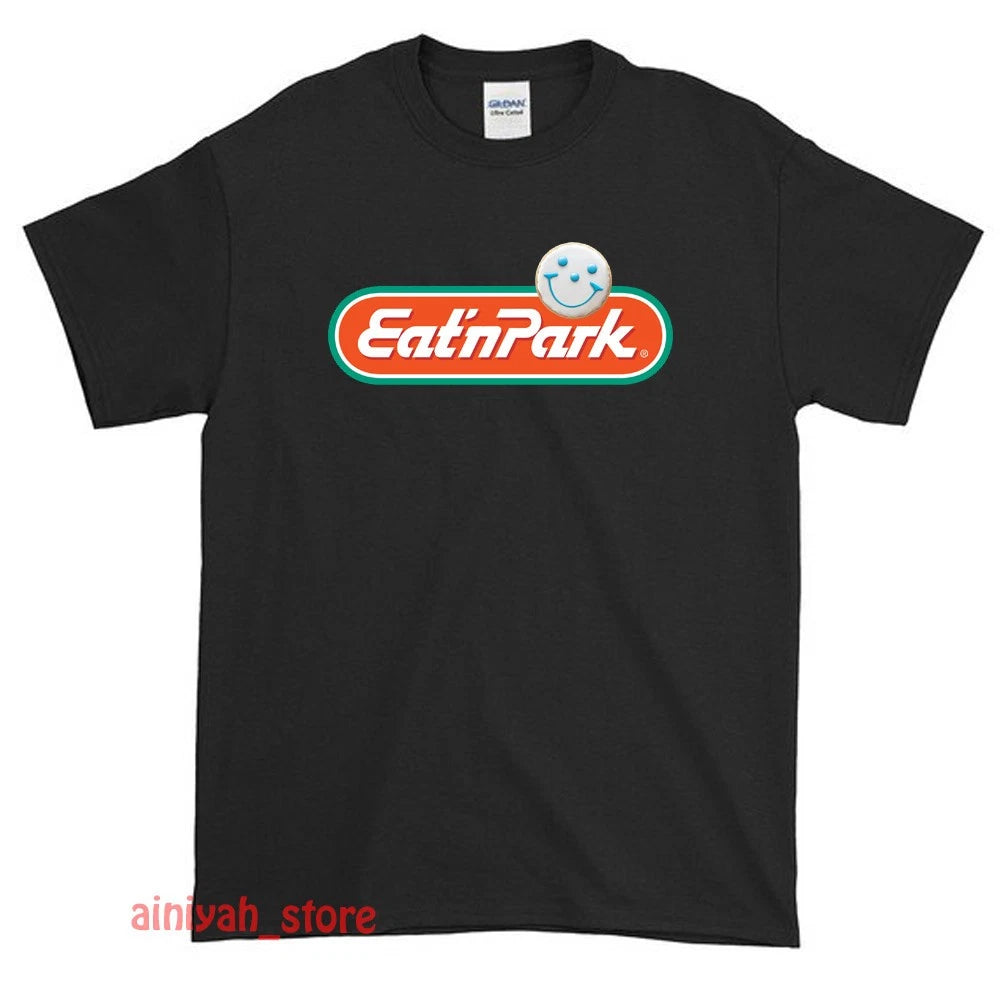 Eat 'n Park Burbank California Restauran Logo Men's Funny T-Shirt USA Size S-XXL