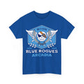 Blue Rogues Grunge Emblem Unisex T-Shirt. Skies Of Arcadia Video Game. Skull.