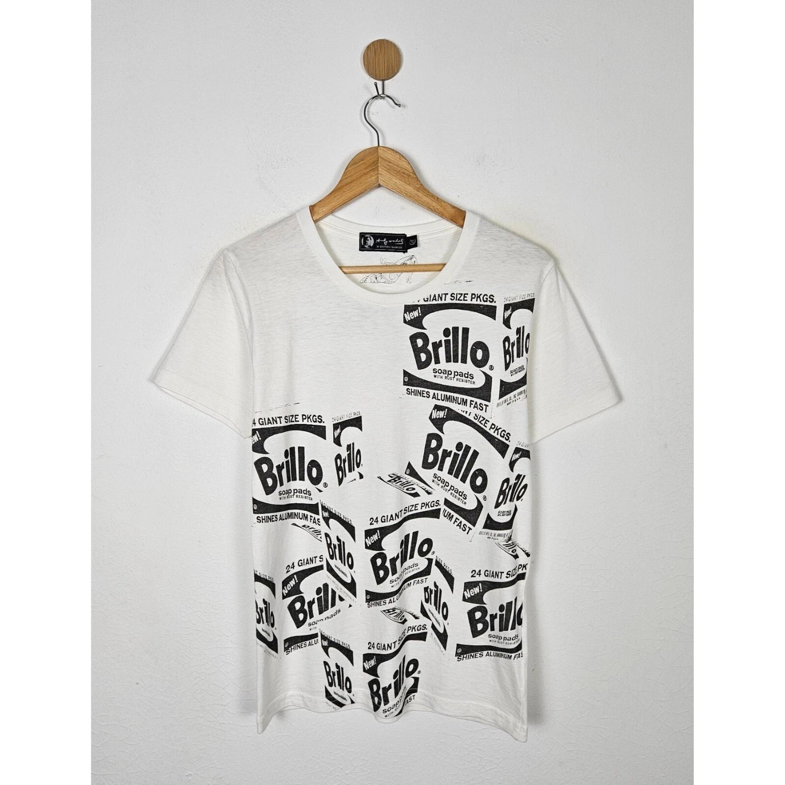 Hysteric Glamour Andy Warhol Brillo pop art shirt
