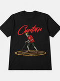 Funny Skeleton Metal Detector T-Shirt | Treasure Hunter Graphic Tee