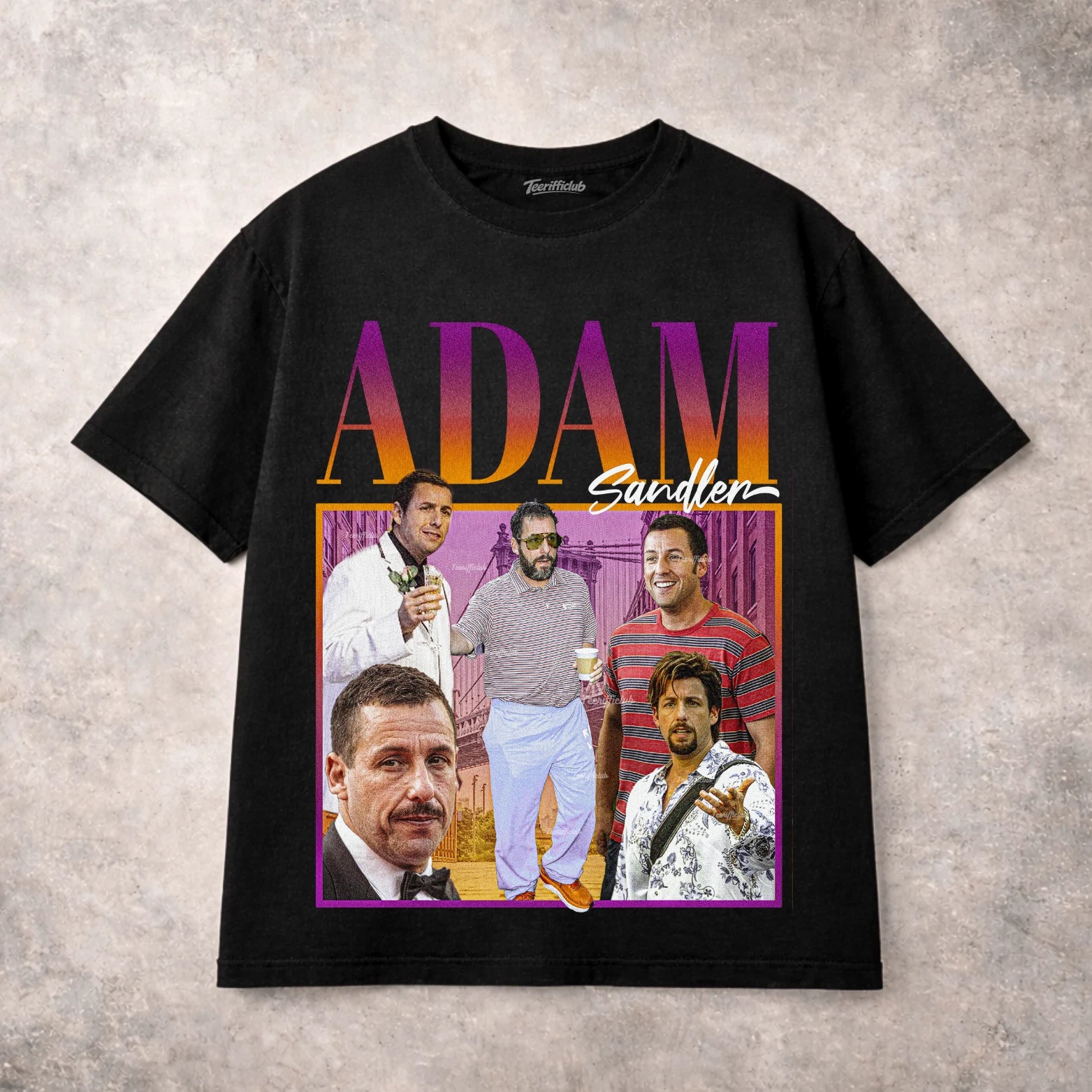 Adam Sandler Graphic T Shirt Retro Comedy Movie Star Vintage Style Unisex Tee