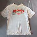 Akademiks Jeanius Level Products White Graphic T-Shirt Mens XXL Y2K Streetwear