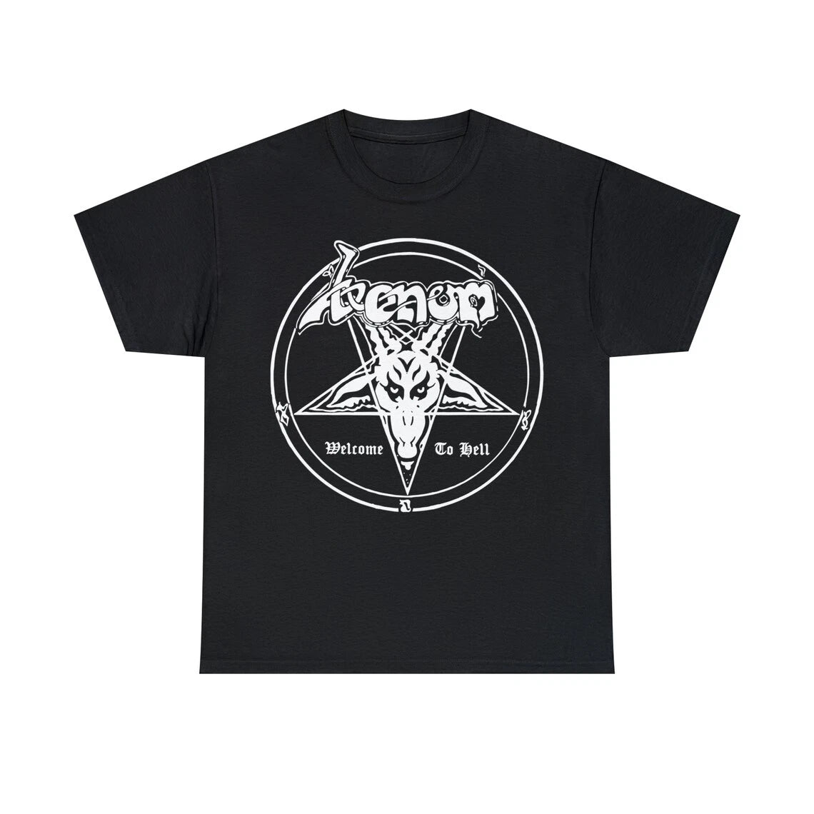 Venom T Shirt Welcome to Hell Hellhammer Celtic Frost Mercyful Fate UNISEX SHIRT