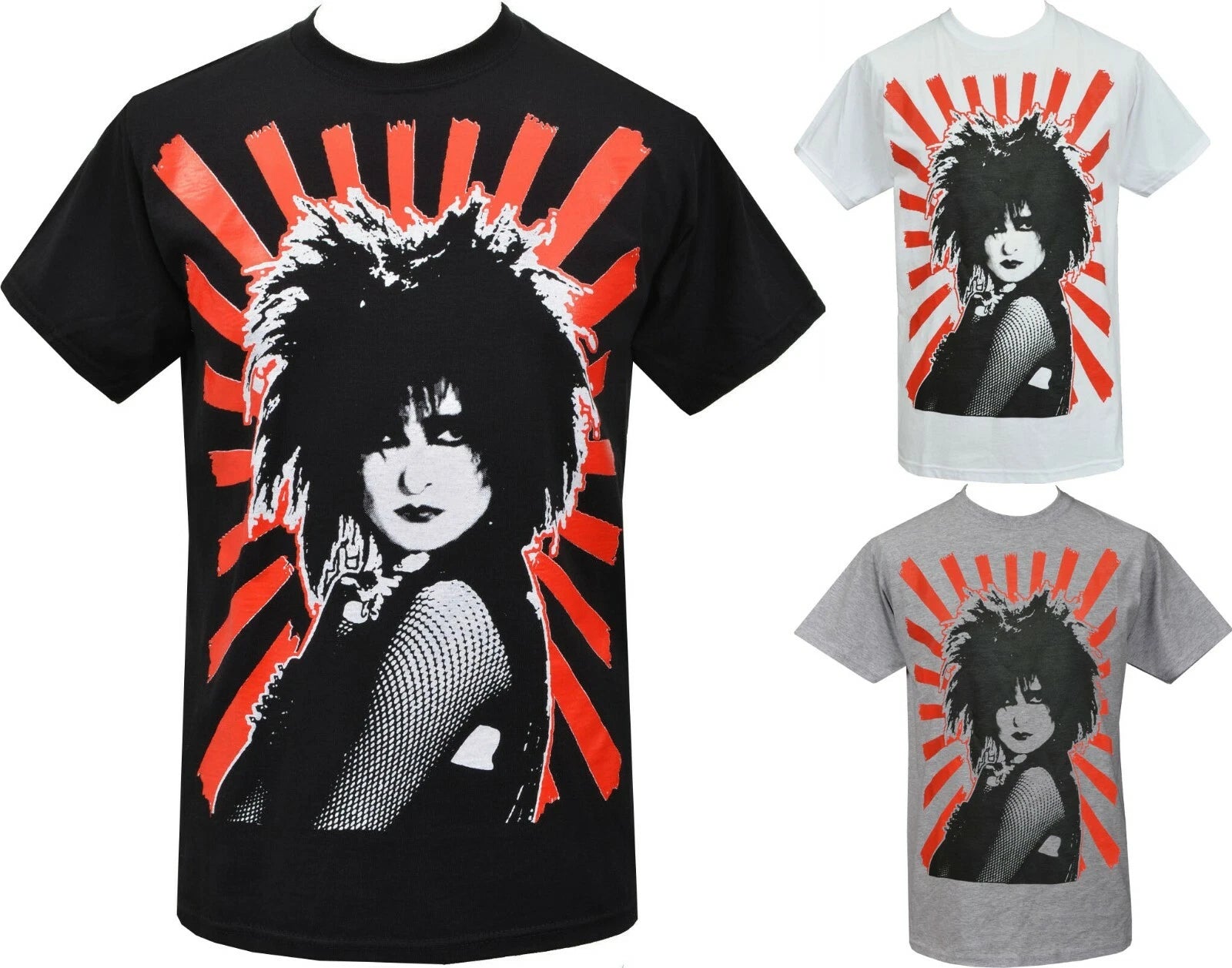Mens Gothic T-Shirt Siouxsie Sioux & the Banshees Goth Post Punk Spellbound