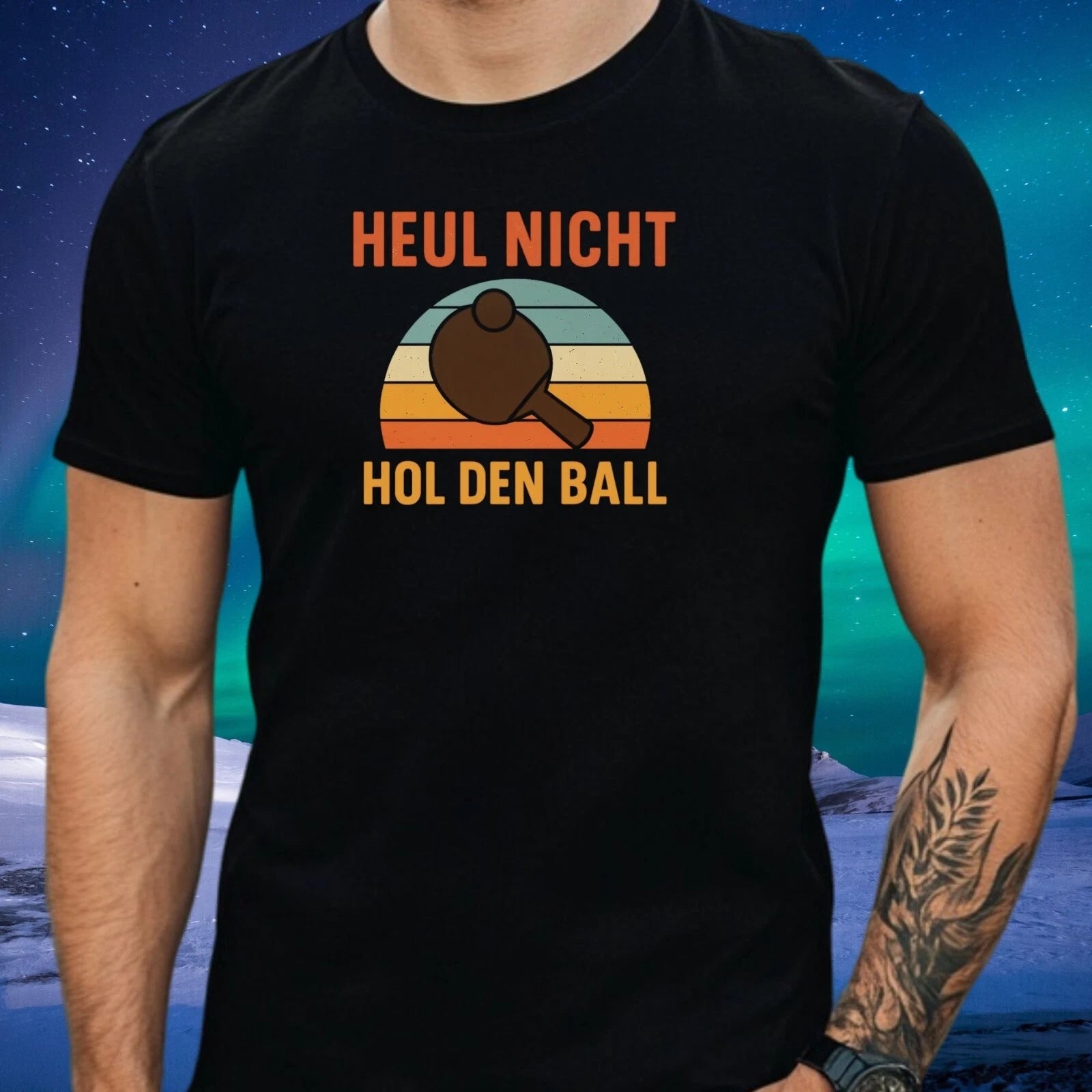 Mens Howl Don't Get The Ball Motif Cotton T-Shirt Size XS to 5XL