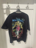 Dechire Lifestyle Men's Graphic Dragon Ball Z Broly Goku T-Shirt Black Size M
