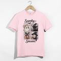 Kawaii Spooky Season Shirt, Cute Halloween Ghost Cat Pumpkin Witch Tee