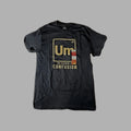 Men's Um The Element of Confusion Black Graphic T-Shirt Size Small NEW