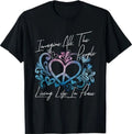 Imagine Hippie People Living Life in Peace and Love T-Shirt