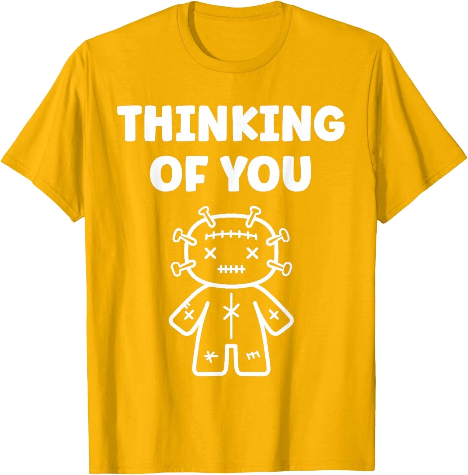 Halloween Horror Funny Quote Thinking You Voodoo Unisex T-Shirt