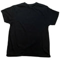 Gildan Black Crew Neck T Shirt XL Cotton Blend Casual Minimalist Tee