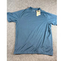 Eddie Bauer Performance Tee Shirt Mens L Blue Athleisure Outdoors Minimalist NWT