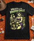 Valley of the Voodoo Dolls T-Shirt Funny Pinup Girl Horror Tiki Goth Tee XS-5X