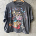 Vintage 1992 90s Ren And Stimpy Cartoon Network MTV Shirt Faded Grunge