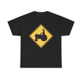 Funny Deer on a Tractor Tee