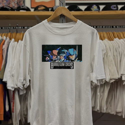 90s Bubblegum Crisis Promo T-Shirt White XXL