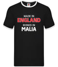 Ruined In Malia - Mens Ringer - Lads Stag Do Hen Funny Holiday Greece Crete