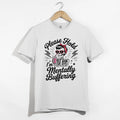 Please Hold Mentally Buffering Skeleton Shirt, Funny Sarcastic Heart Glasses Tee