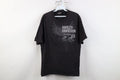 Vtg Y2K Harley Davidson Mens Large Distressed Eagle Wings Skull T-Shirt Black