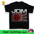 JDM Barcode T-Shirt unisex Car ENTHUSIAST Drifting Drag JDM