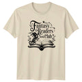 Fantasy Readers Book Club T-Shirt Dragon Literature Reading
