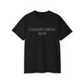 Philosophy Tee, Descartes Shirt, Minimalist Cogito Ergo Sum T-Shirt, Rationalist