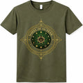 Wheel of the Year T Shirt Pagan Wicca Witch Gift Solstice Moon Graphic Tee